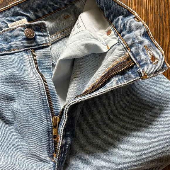 📌 Vintage 90s Levi’s 551 Relaxed Fit Tapered Leg Denim Jeans Women’s 6 Short S - Picture 11 of 12